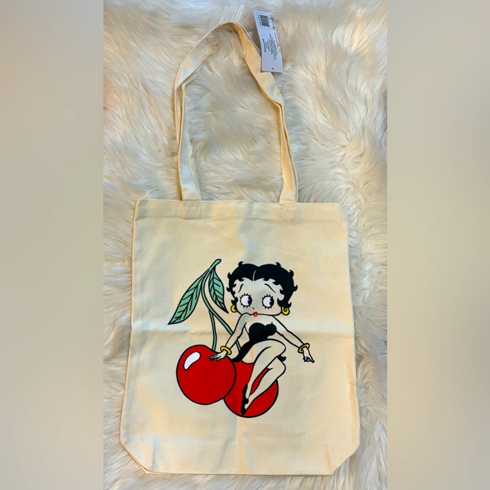 Betty Boop Canvas Tote NWT